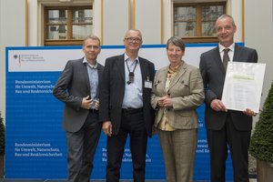 Auszeichnung durch Umweltministerin Hendricks
