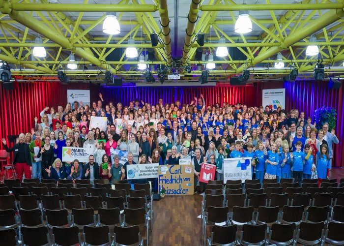 Auszeichung des Netzwerks Schule der Zukunft in Neuss
