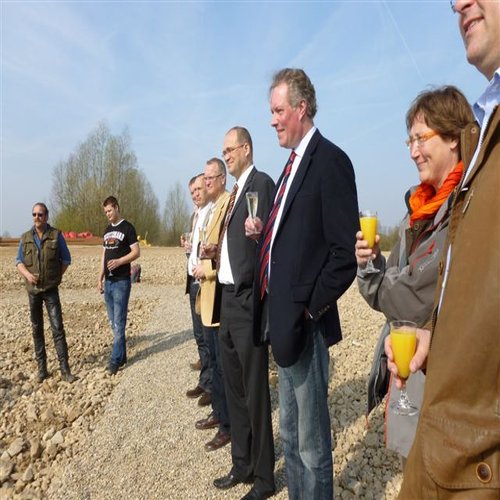 Bootstaufe der Wilden Gans mit den Kooperationspartnern