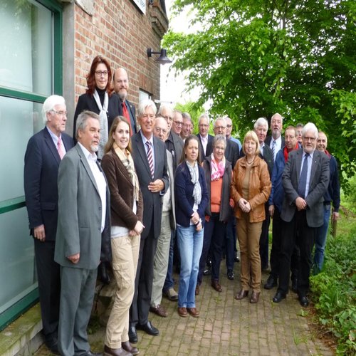 Der Umweltausschuss des LVR besucht den Wahrsmannshof