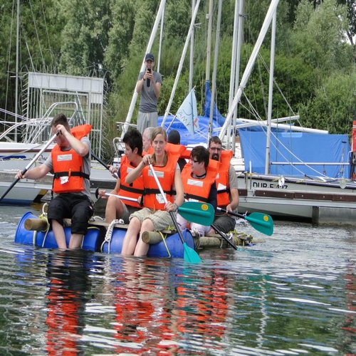 Floss auf dem Reeser Meer