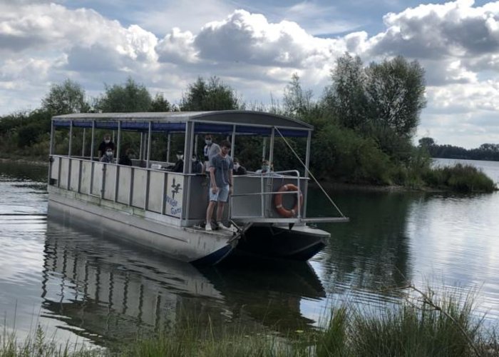 Gruppe auf Wilder Gans