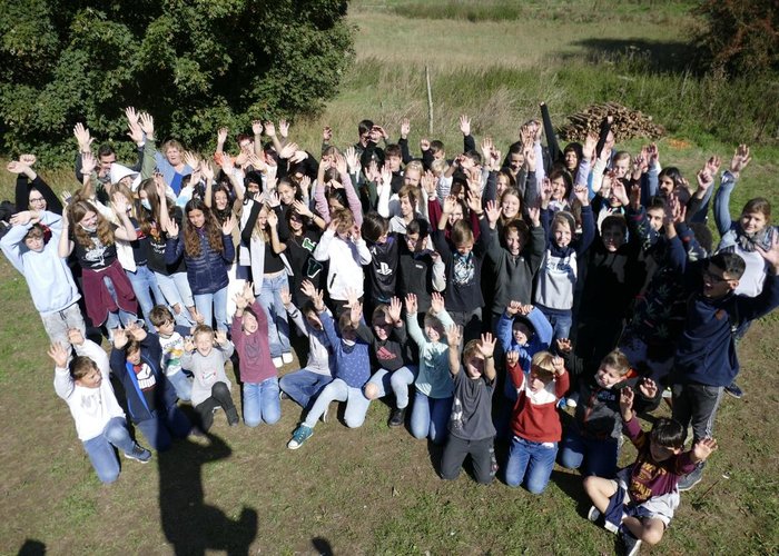 Gruppenfoto BNE-Aktionstag Artenvielfalt