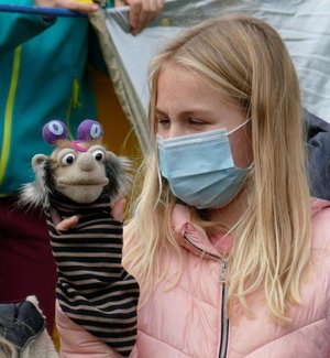 Handpuppe CO2