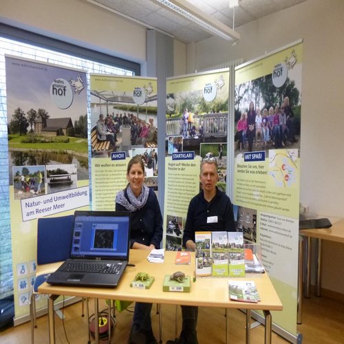 Infostand bei der Natur- und Umweltschutzakademie NRW