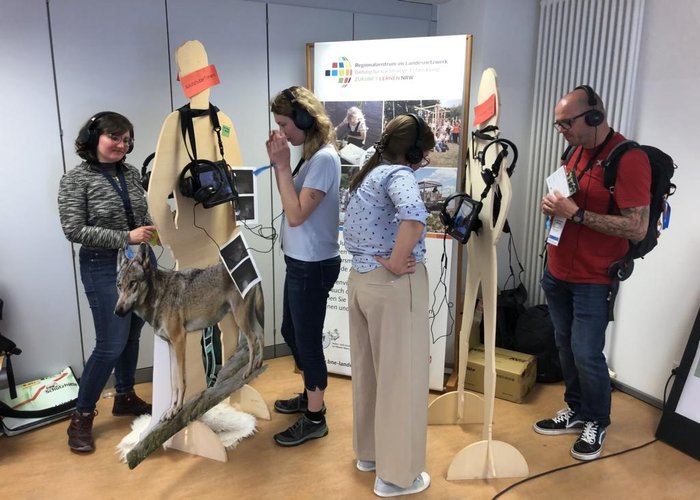 Workshop Wolf beim BNE-Festival Essen